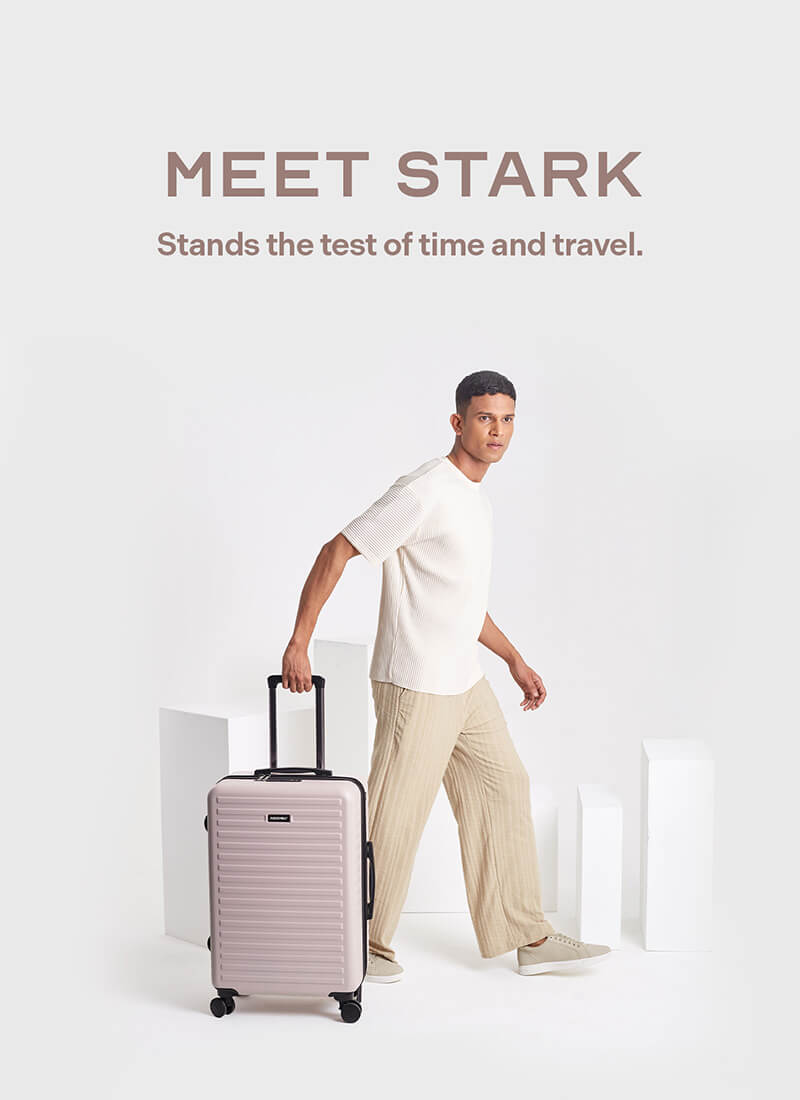 Stark | Ivory | Medium Hard Luggage