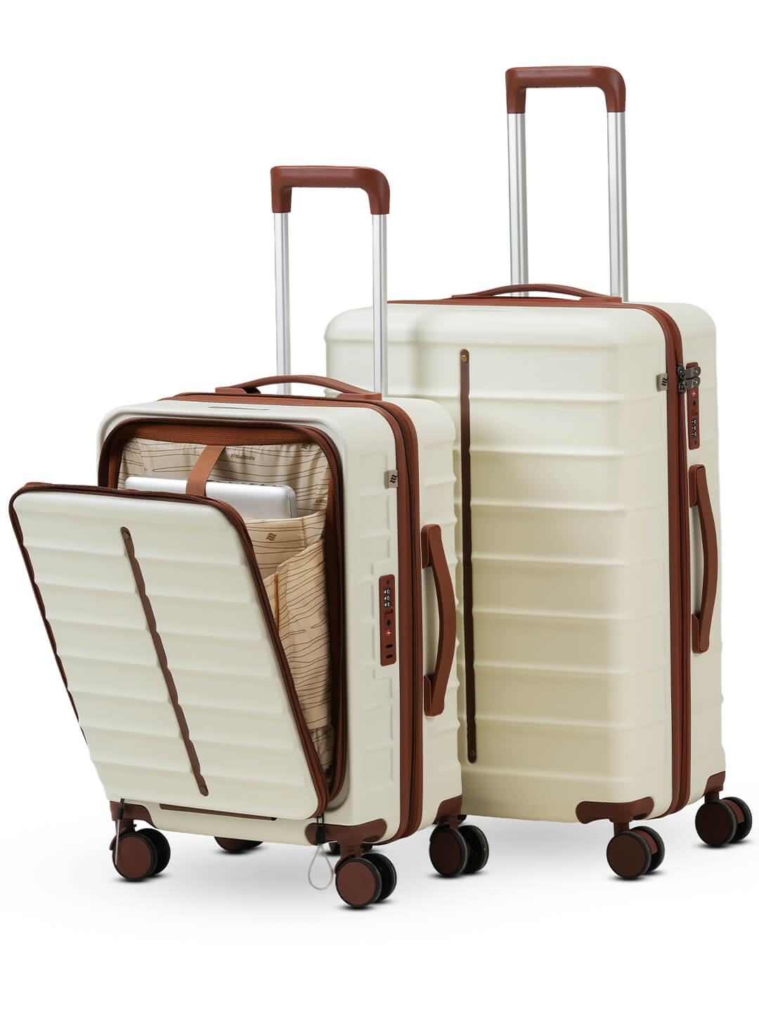 OdysseyPro Combo | Sand | CabinPro+Medium Hard Luggage