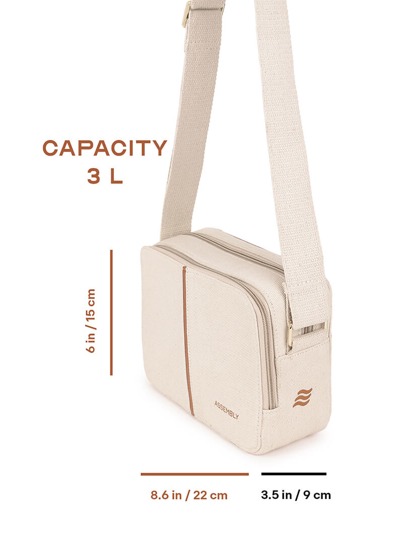 Iris | Beige | Sling Bag