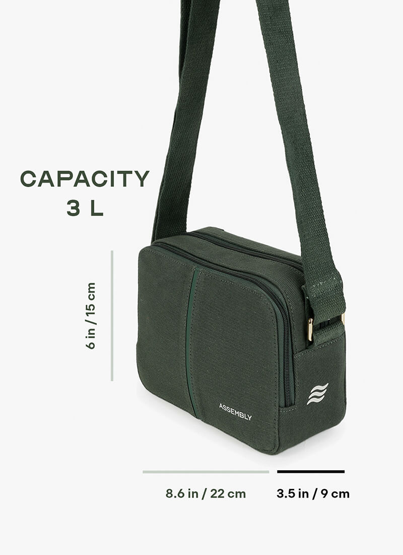 Iris | Green | Sling Bag