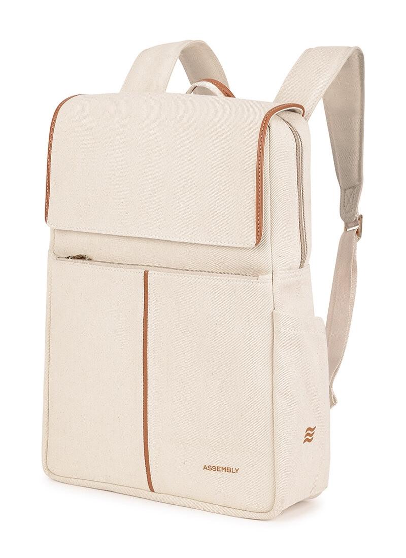 Iris Backpack | Beige | Laptop Backpack