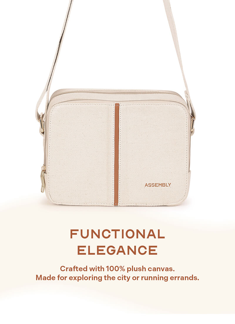 Iris | Beige | Sling Bag