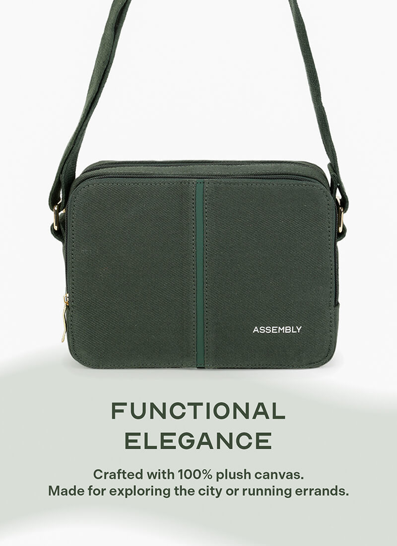 Iris | Green | Sling Bag