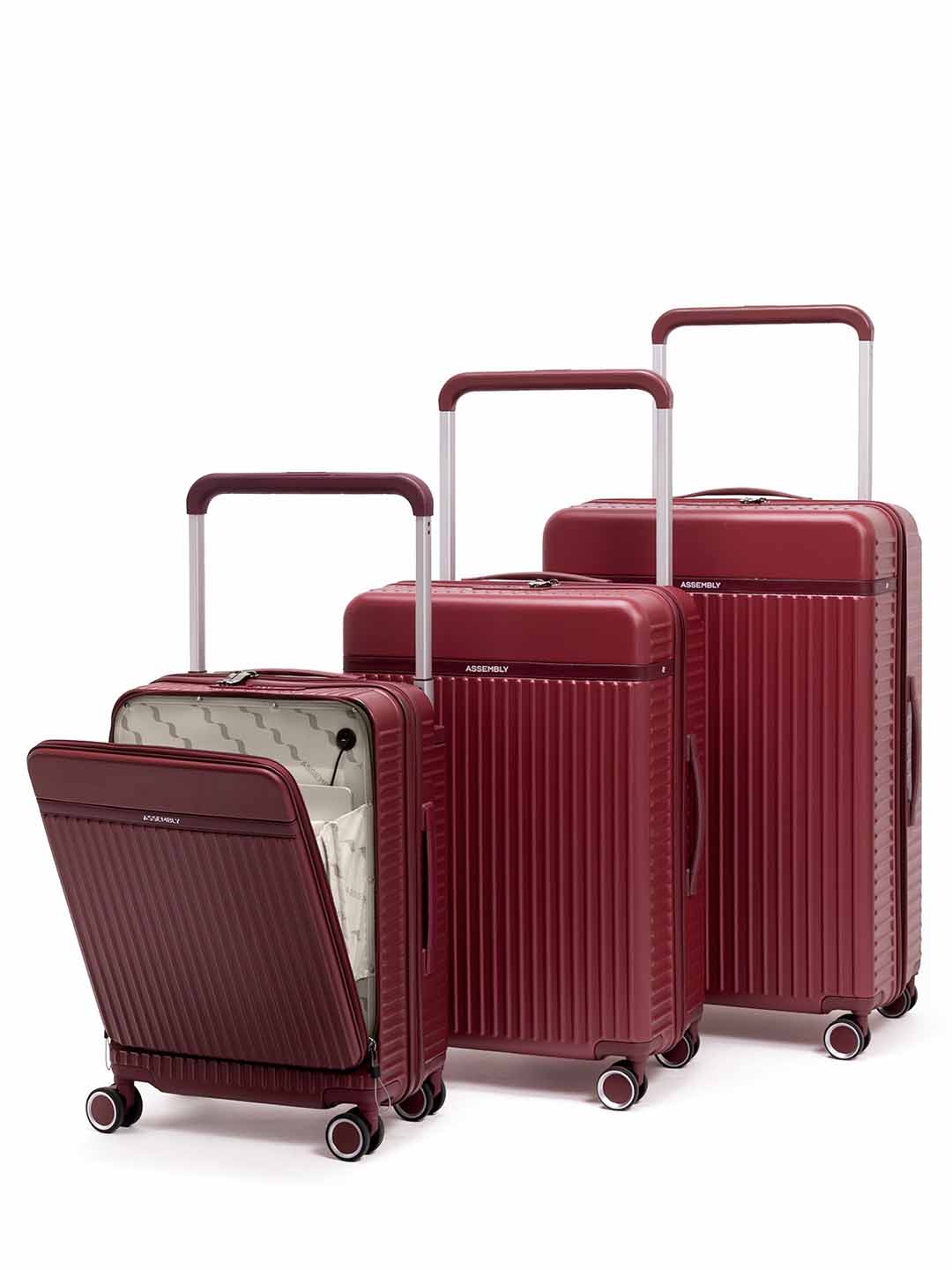 Rover Pro Combo | Wine | Set of 3 Luggage