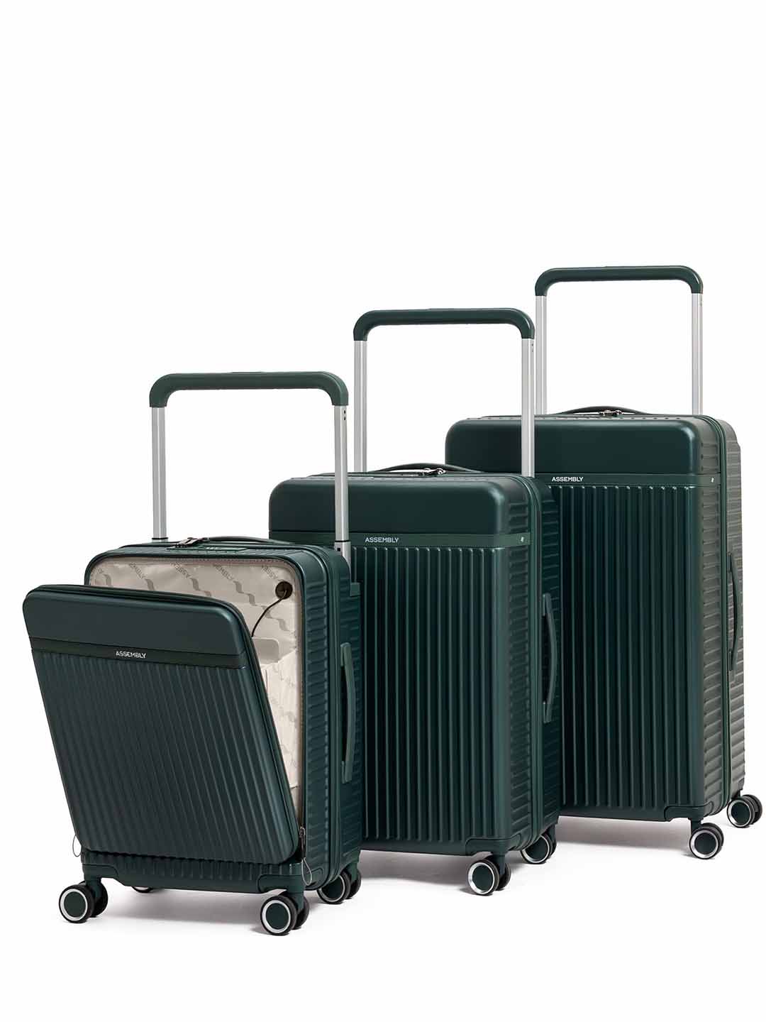 Rover Pro Combo | Green | Set of 3 Luggage