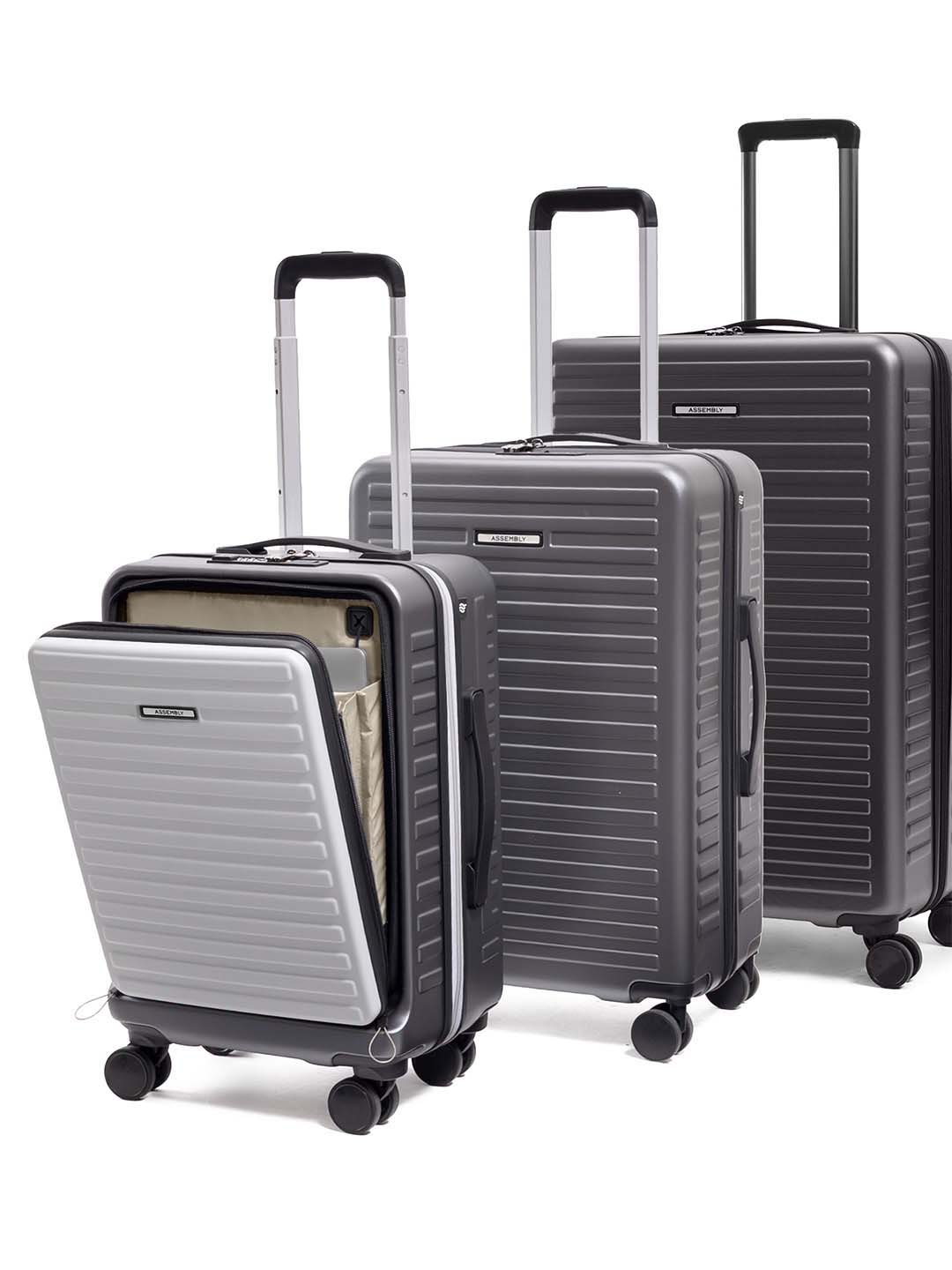 StarkPro Combo | Grey/White | Set of 3 Luggage