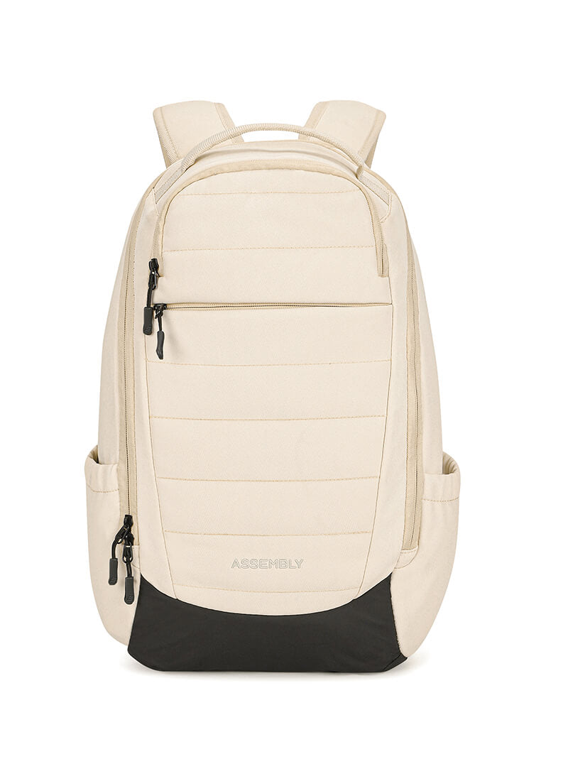 Float Premium Laptop Backpack Cream