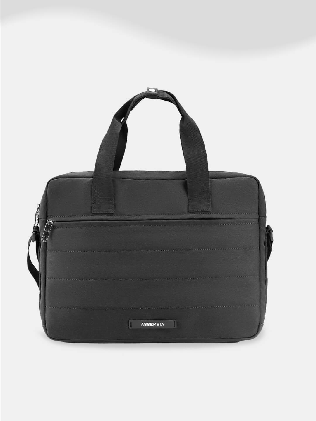 Float Laptop Messenger Bag Black