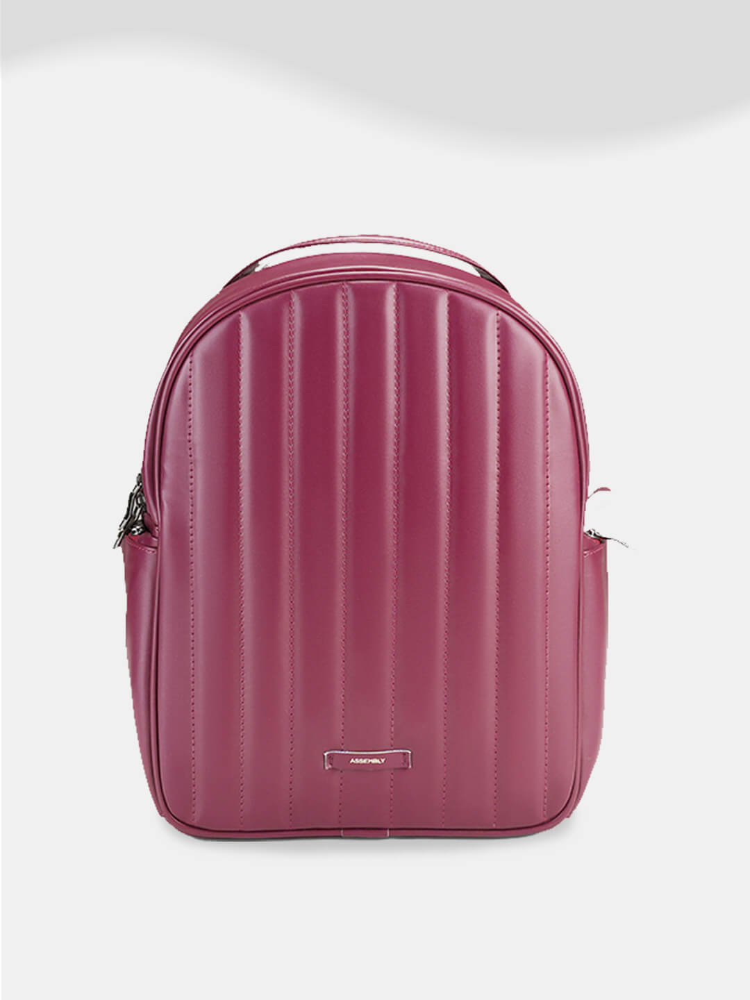 Conchita Quilted Backpack for Women & Girls Maroon