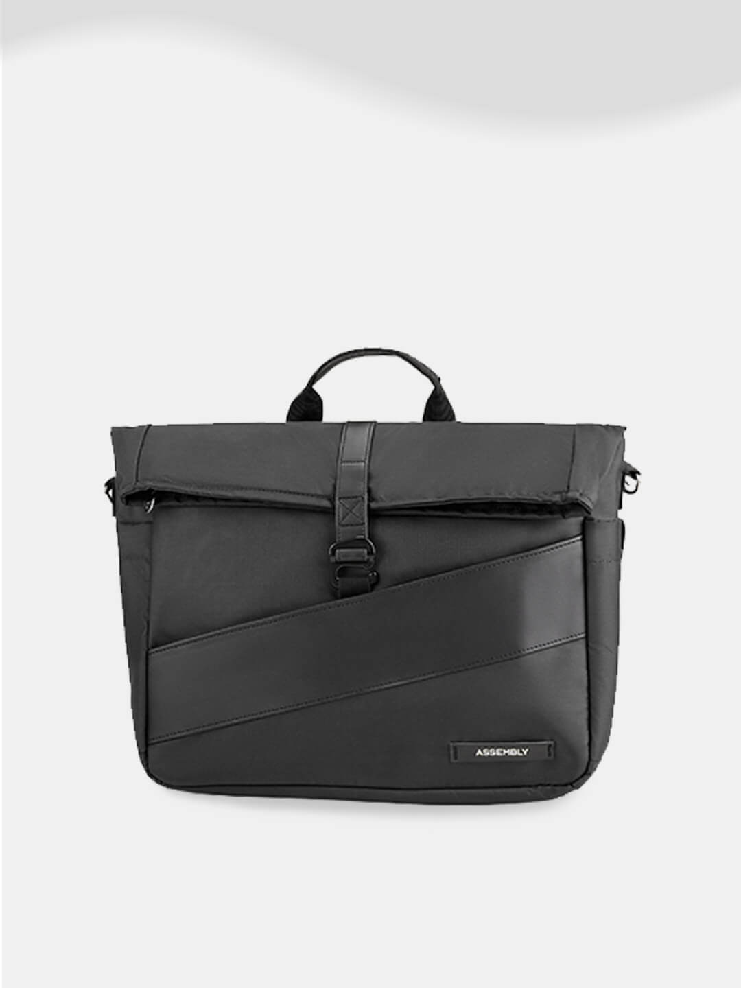 Oblique Messenger Bag | Black | Everyday 15.6" Laptop Bag
