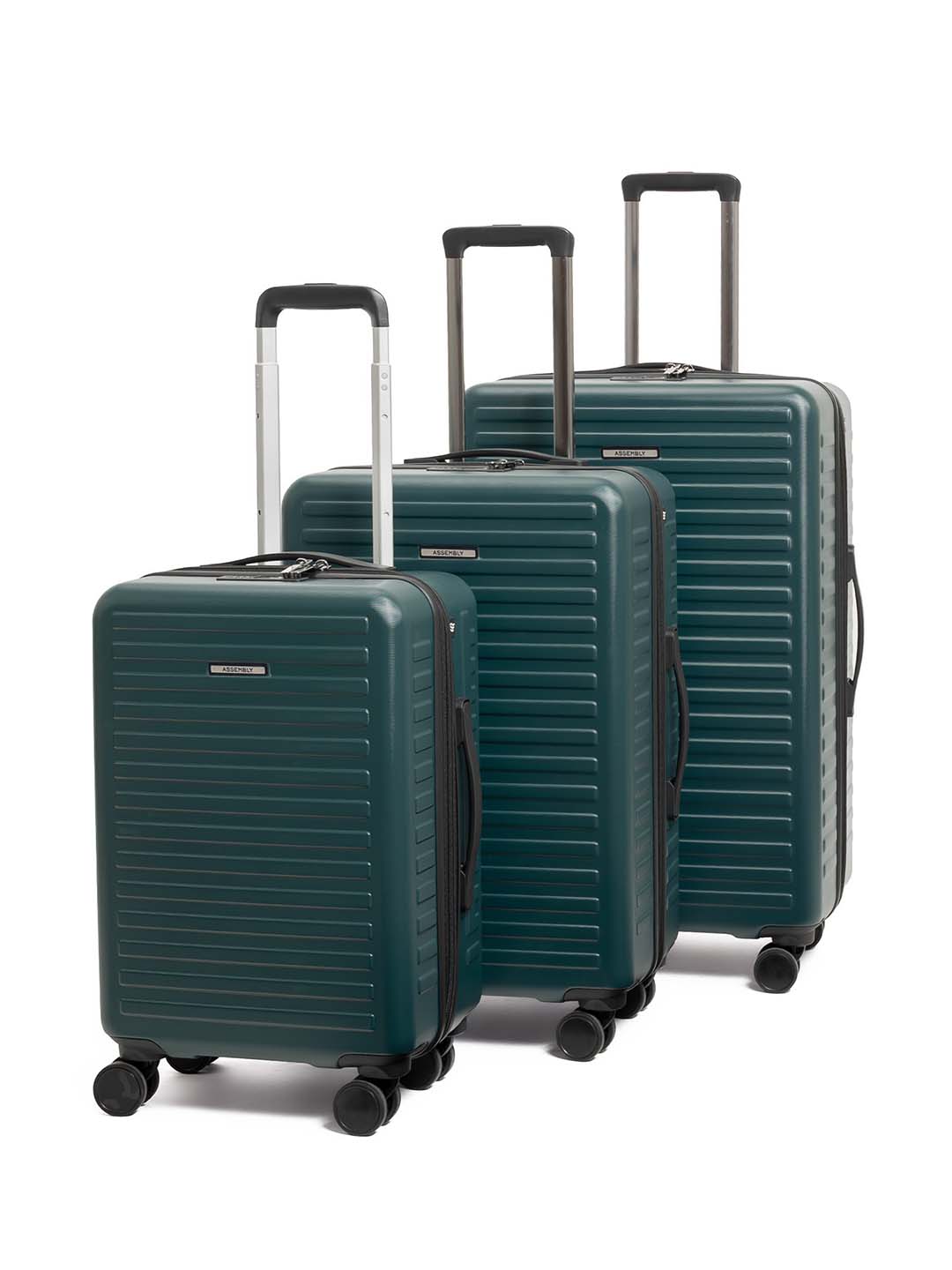 Stark Combo | Green | Set of 3 Luggage
