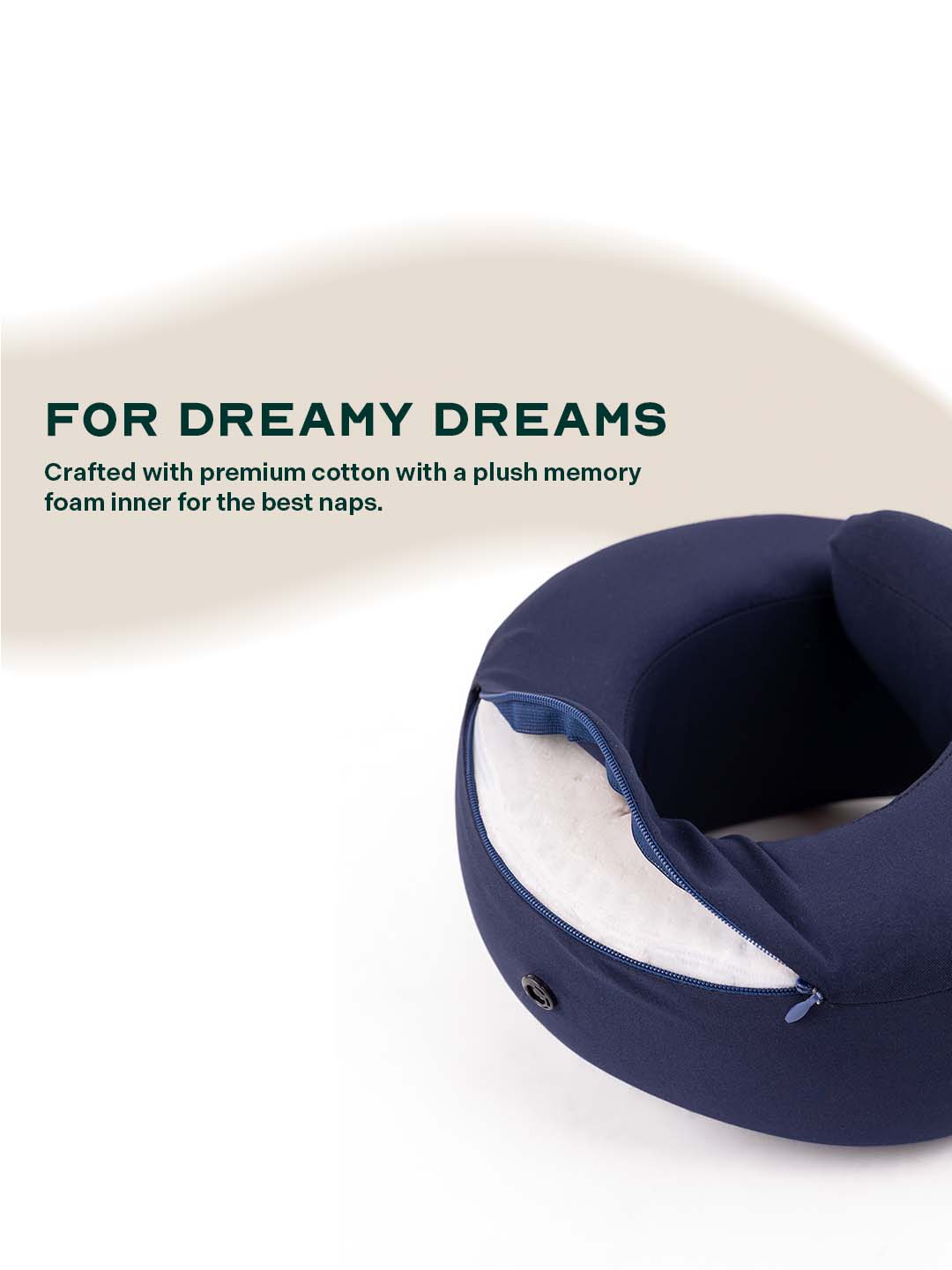 Buy Cloude | Blue | Neck Pillow – Neck Pillow Online in India | Assembly