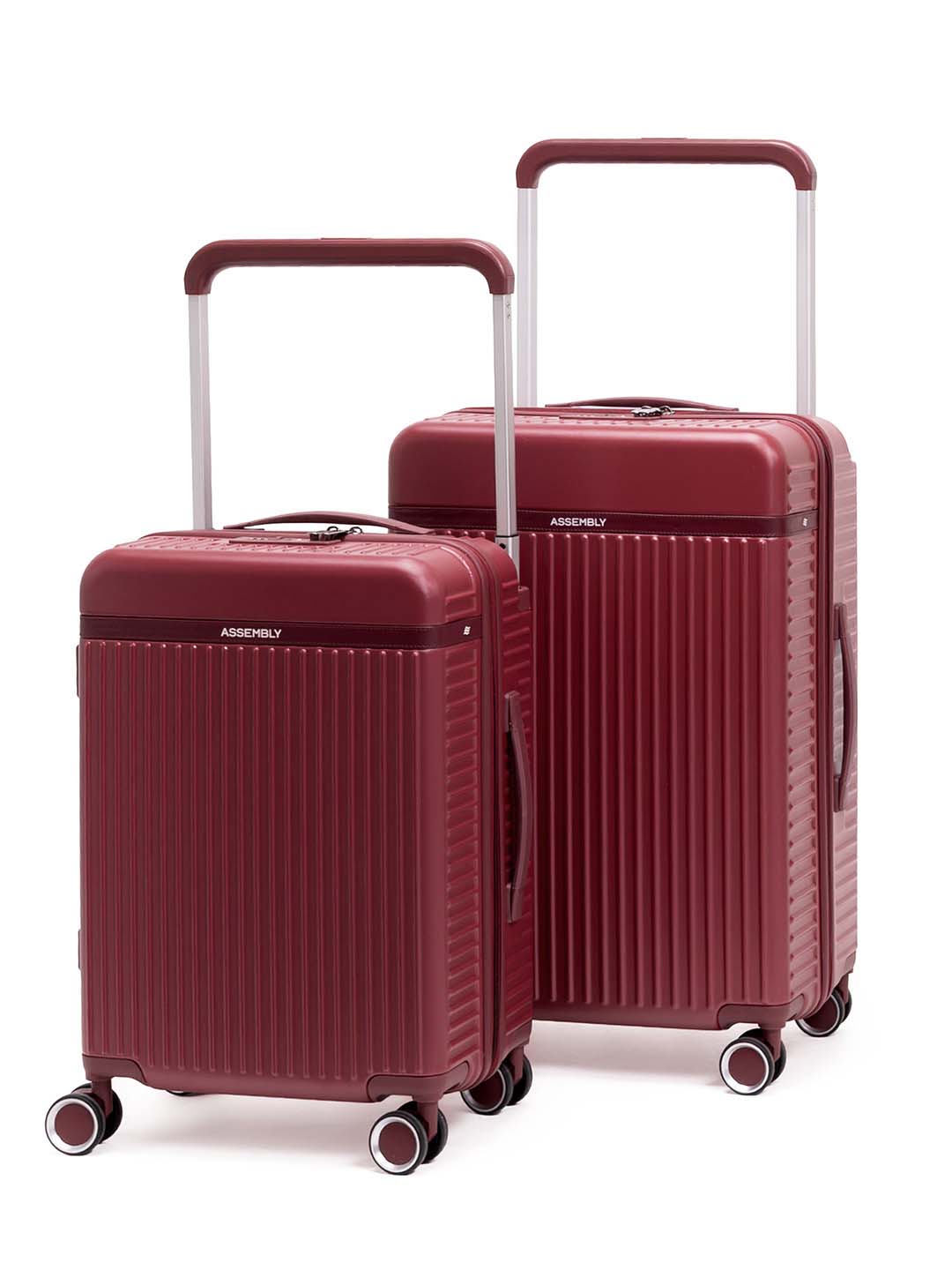 Rover Combo | Wine | Cabin+Medium Hard Luggage