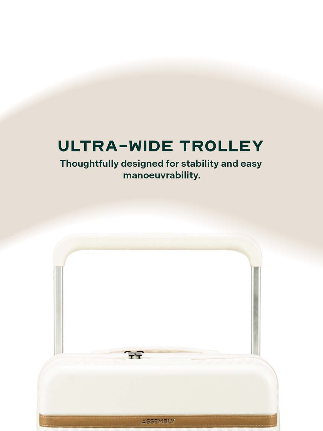 Rover Combo | Moon-White | Set of 3 Luggage