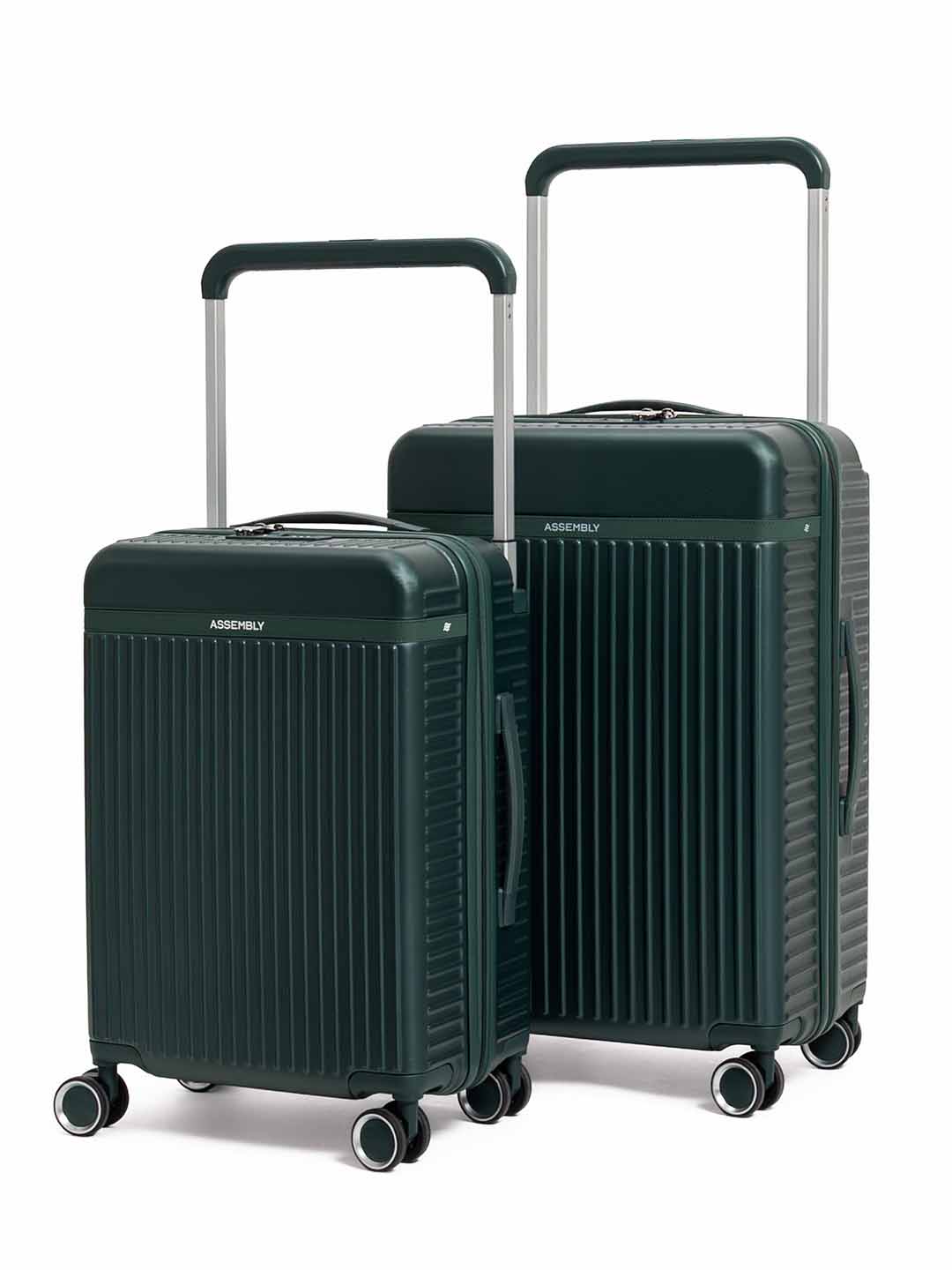 Rover Combo | Green | Cabin+Medium Hard Luggage