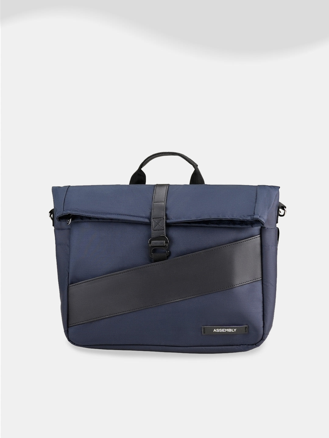 Oblique Messenger Bag | Navy Blue | Everyday 15.6" Laptop Bag