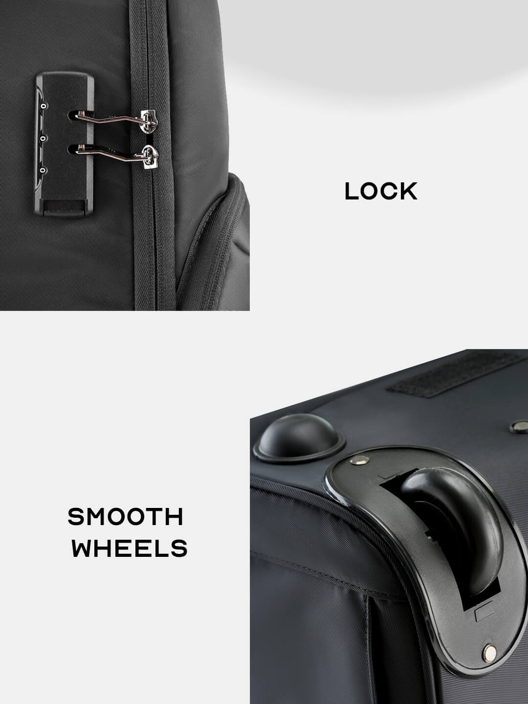 Rover Trolley Backpack | Black | Convertible Laptop Bag for Professionals