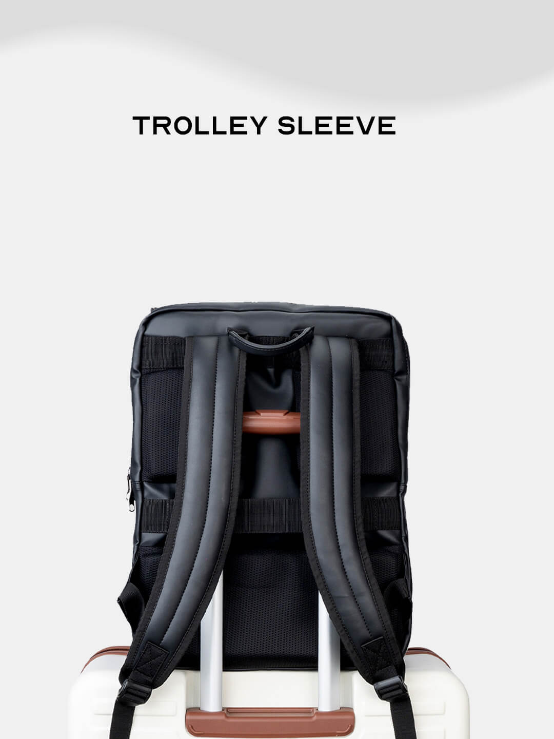 Vintage Travel Backpack Black