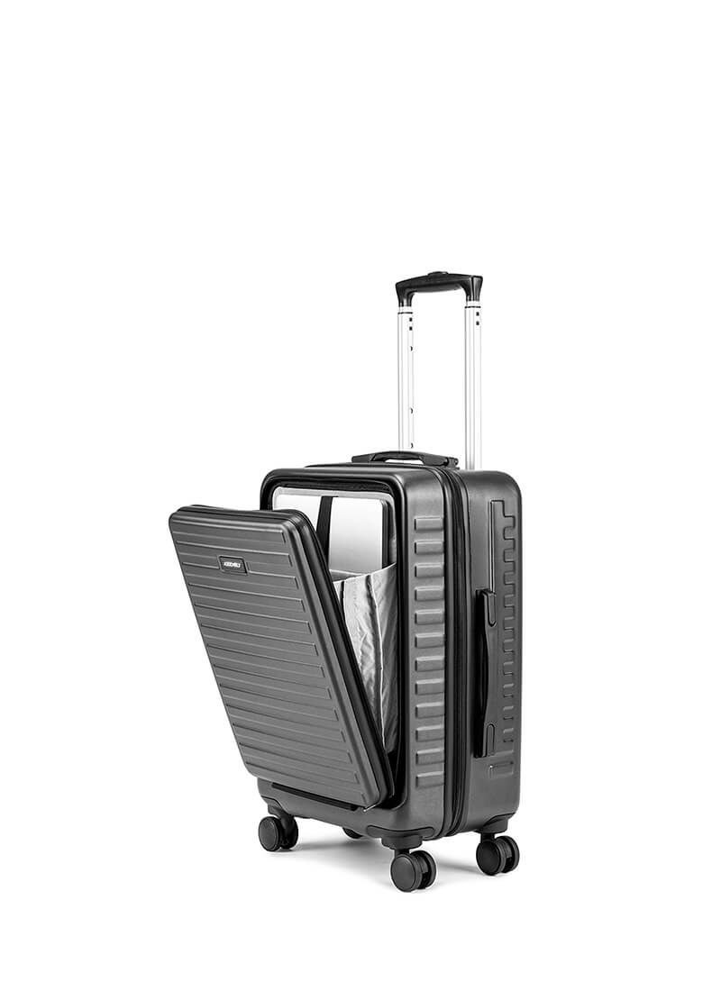 StarkPro | Grey | Cabin Hard Luggage