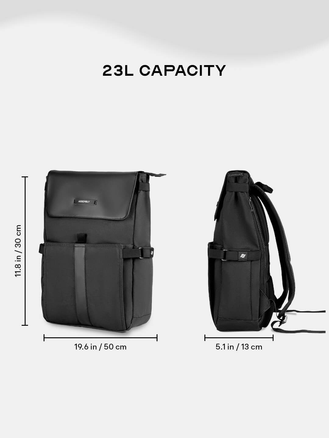 Kairo Laptop Backpack Black