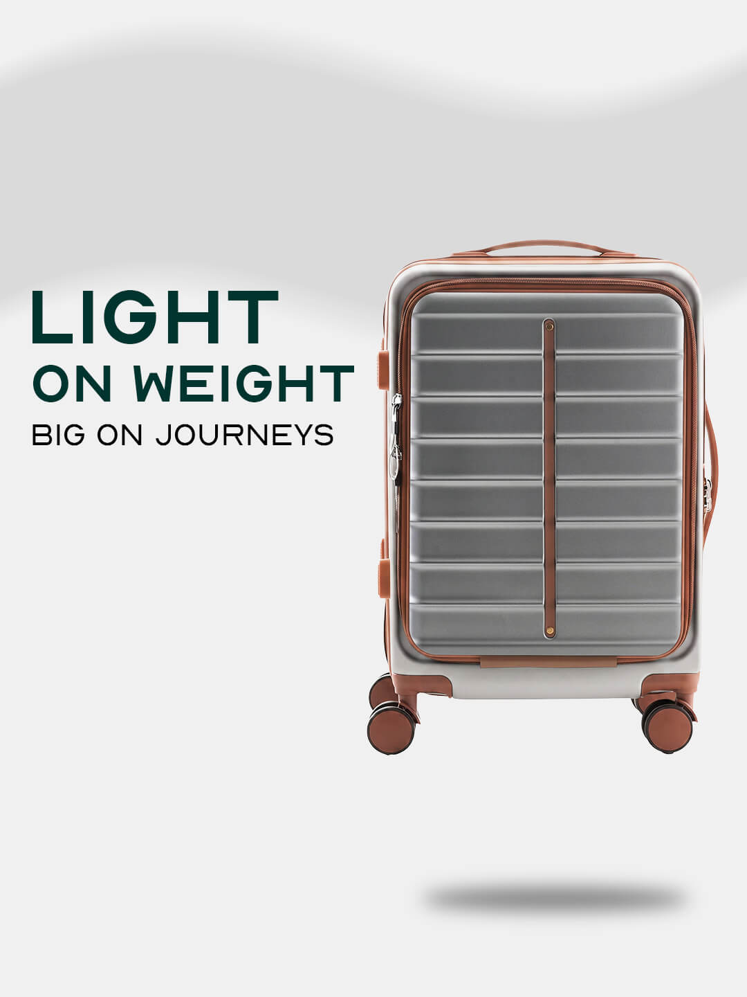 OdysseyPro Combo Set of 3 | Grey | CabinPro+Medium+Large Hard Luggage