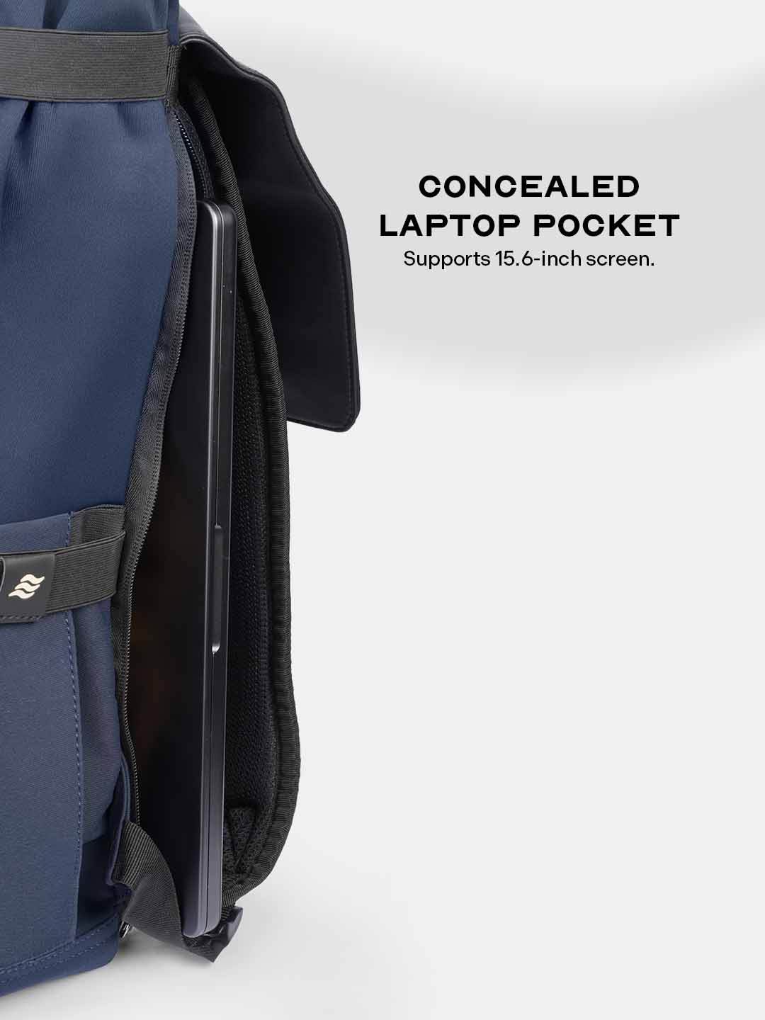 Buy Kairo Laptop Backpack Blue – Backpacks Online in India | Assembly