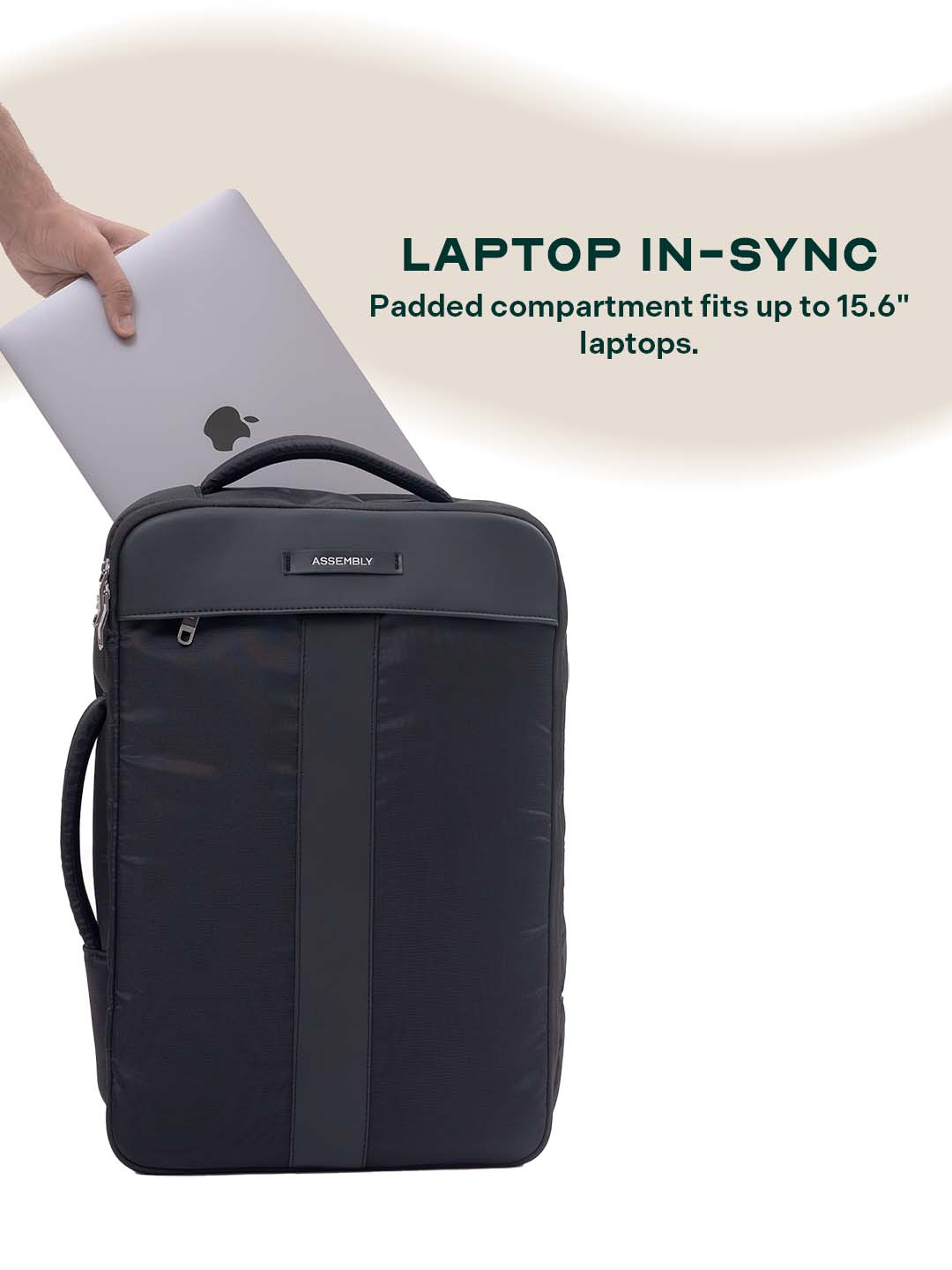 Noir Overnighter Backpack | Black | Ultimate Travel Backpack for Professionals