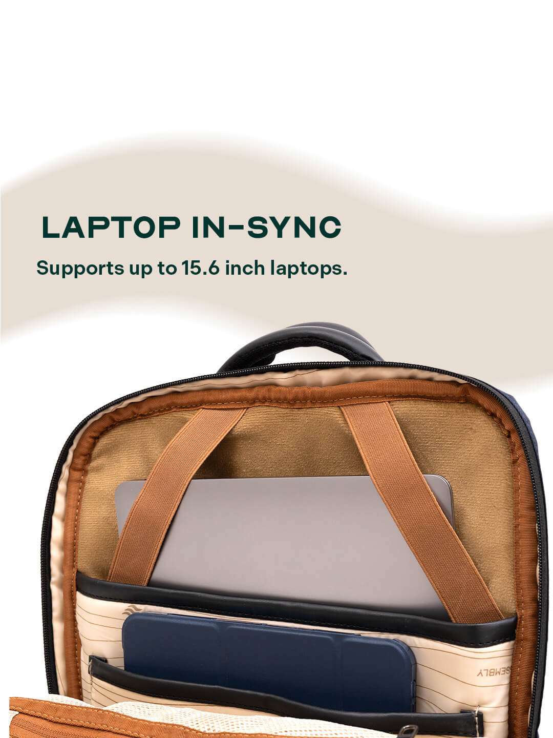 Arto Laptop Backpack | Blue | Work, Commute & Business Travel Bag