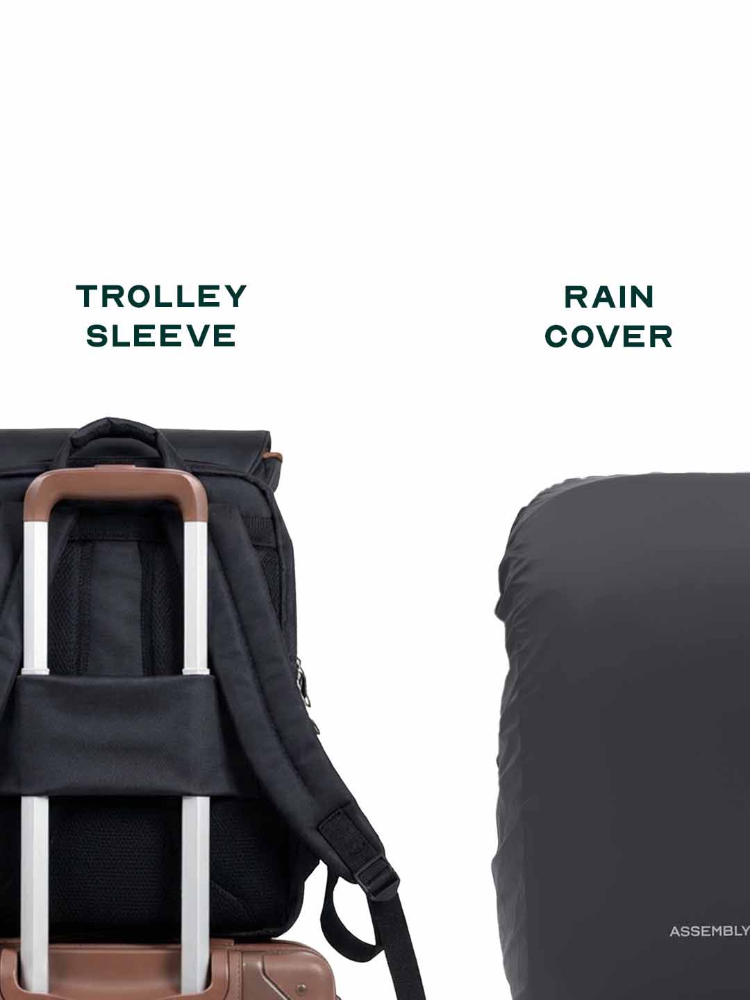 Buy Arto Laptop Backpack | Black | Work, Commute & Business Travel Bag – Backpacks Online in India | Assembly