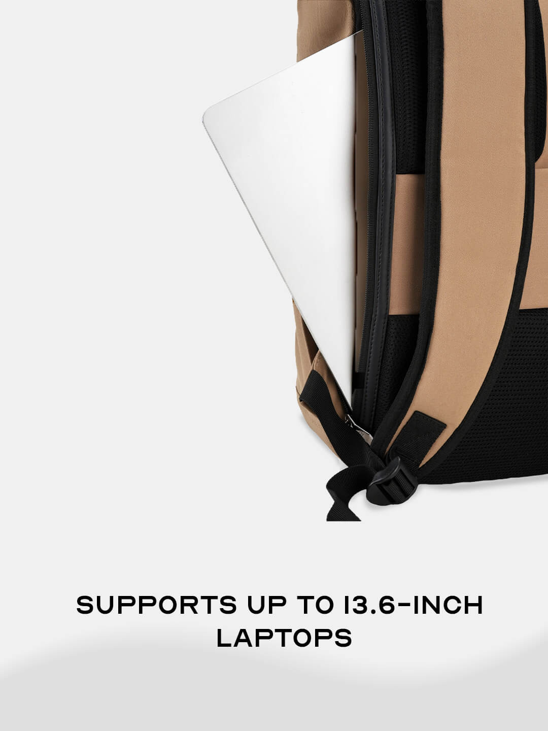 Kairo Laptop Backpack Beige