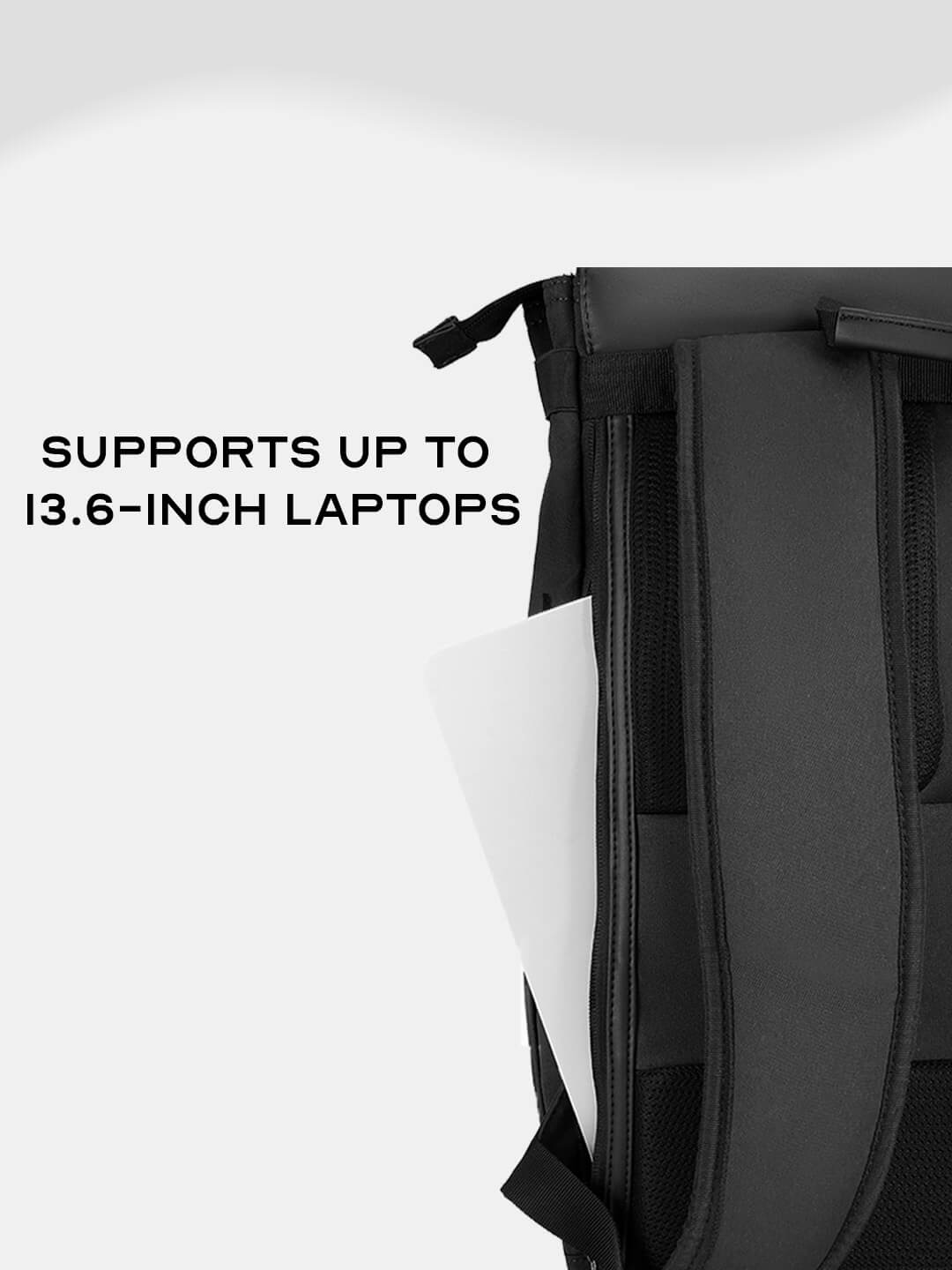 Kairo Laptop Backpack Black