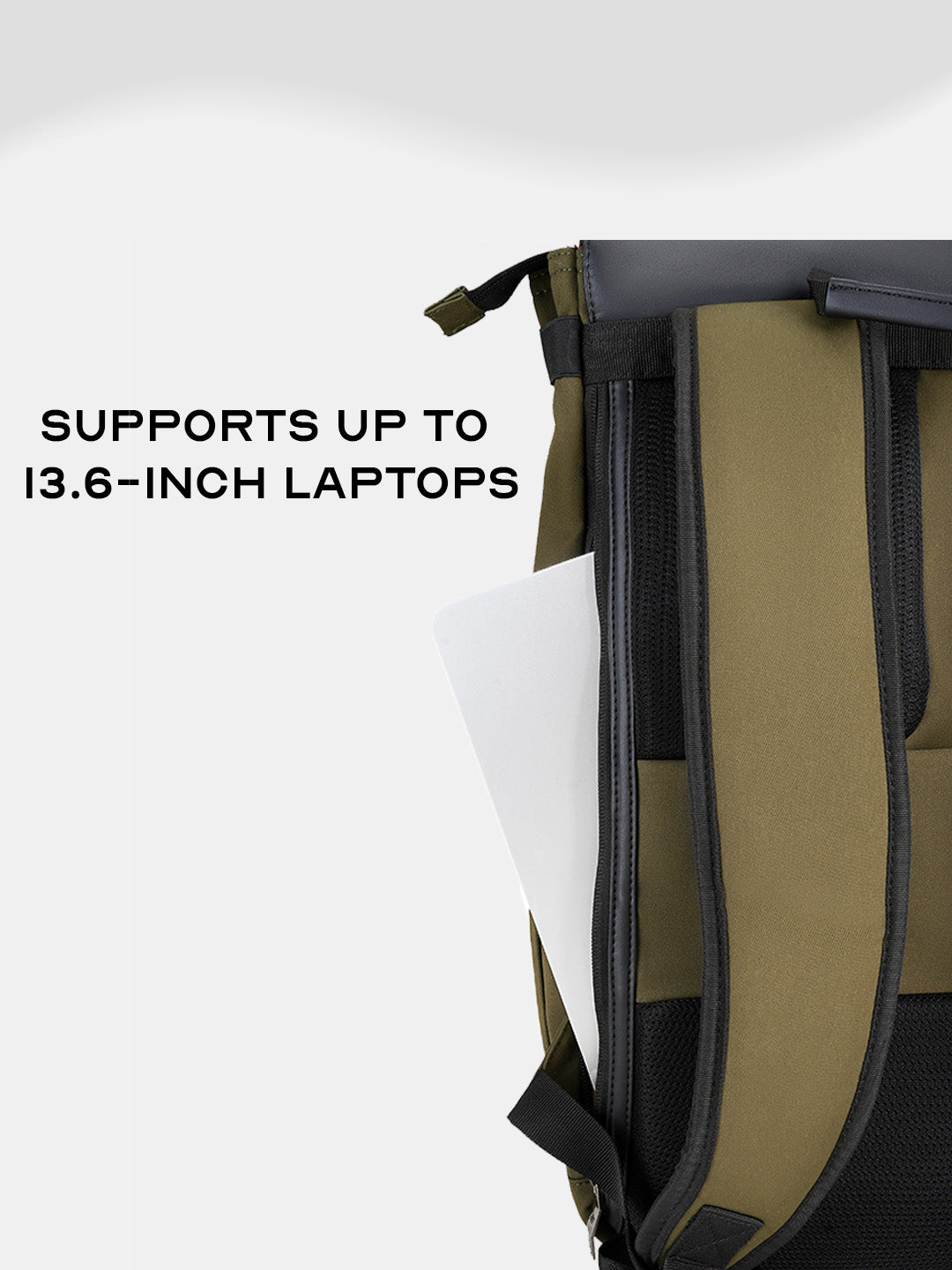 Kairo Laptop Backpack Olive Green