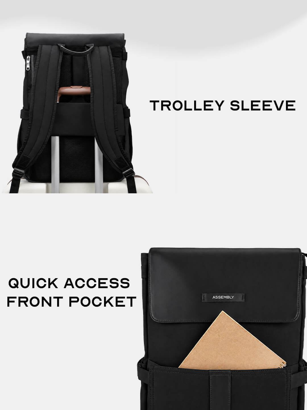 Kairo Laptop Backpack Black
