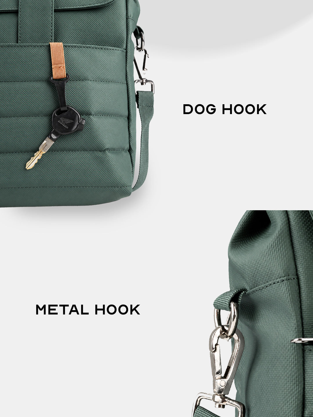 Stark Messenger | Green | Everyday Office Laptop Bag