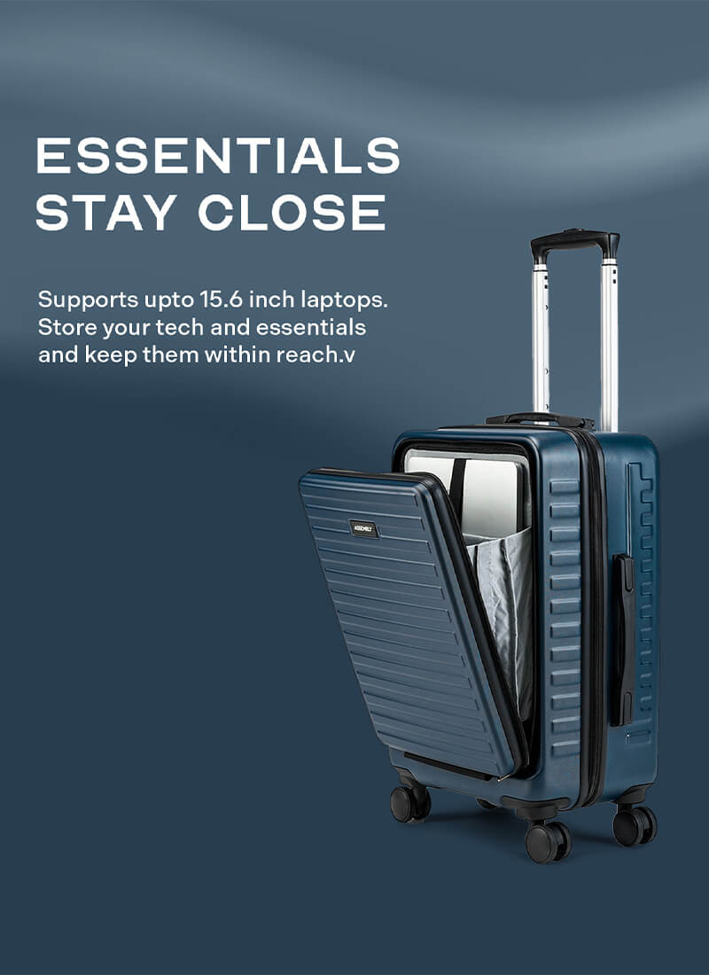 StarkPro Combo | Blue | Set of 3 Luggage