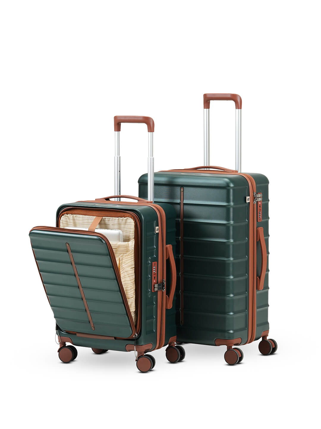 OdysseyPro Combo | Forest | CabinPro+Medium Hard Luggage