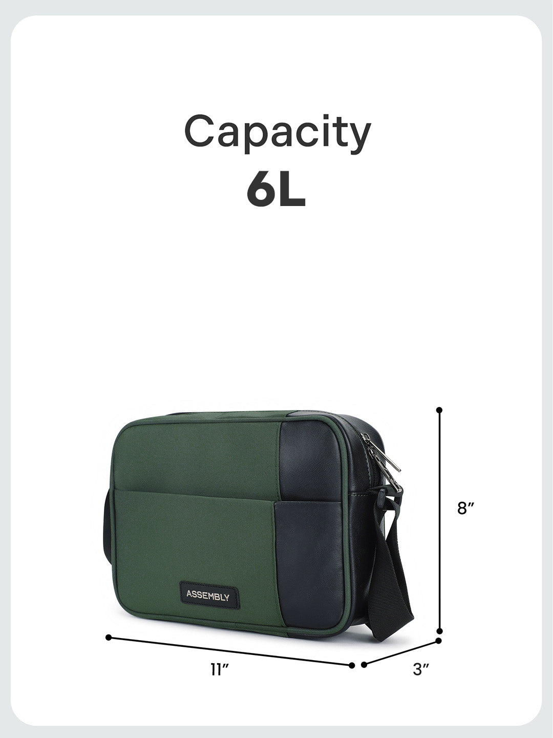 Buy Sway | Green | Sling Bag – Messenger/Sling Bags Online in India | Assembly