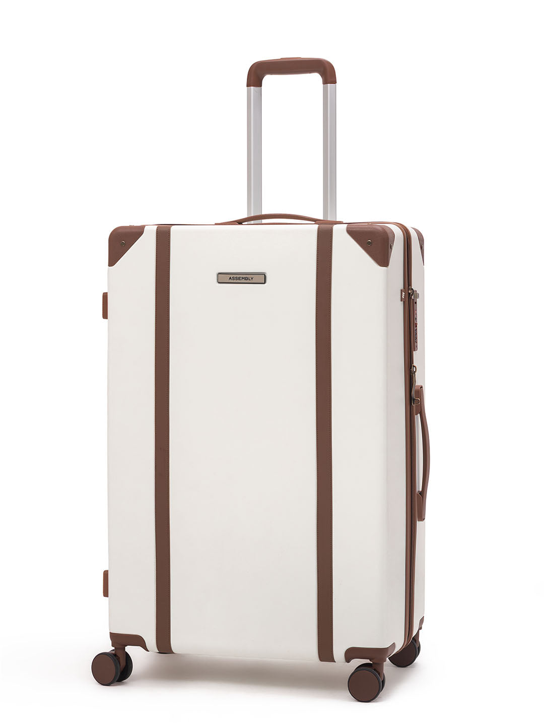 Vintage | Moon-White | Medium Hard Luggage