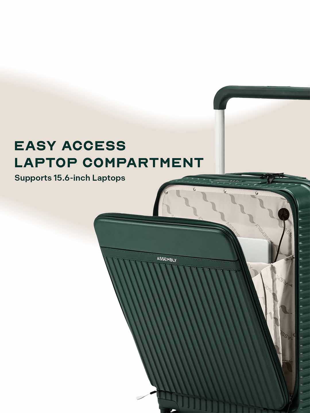 RoverPro | Green | Cabin Hard Luggage