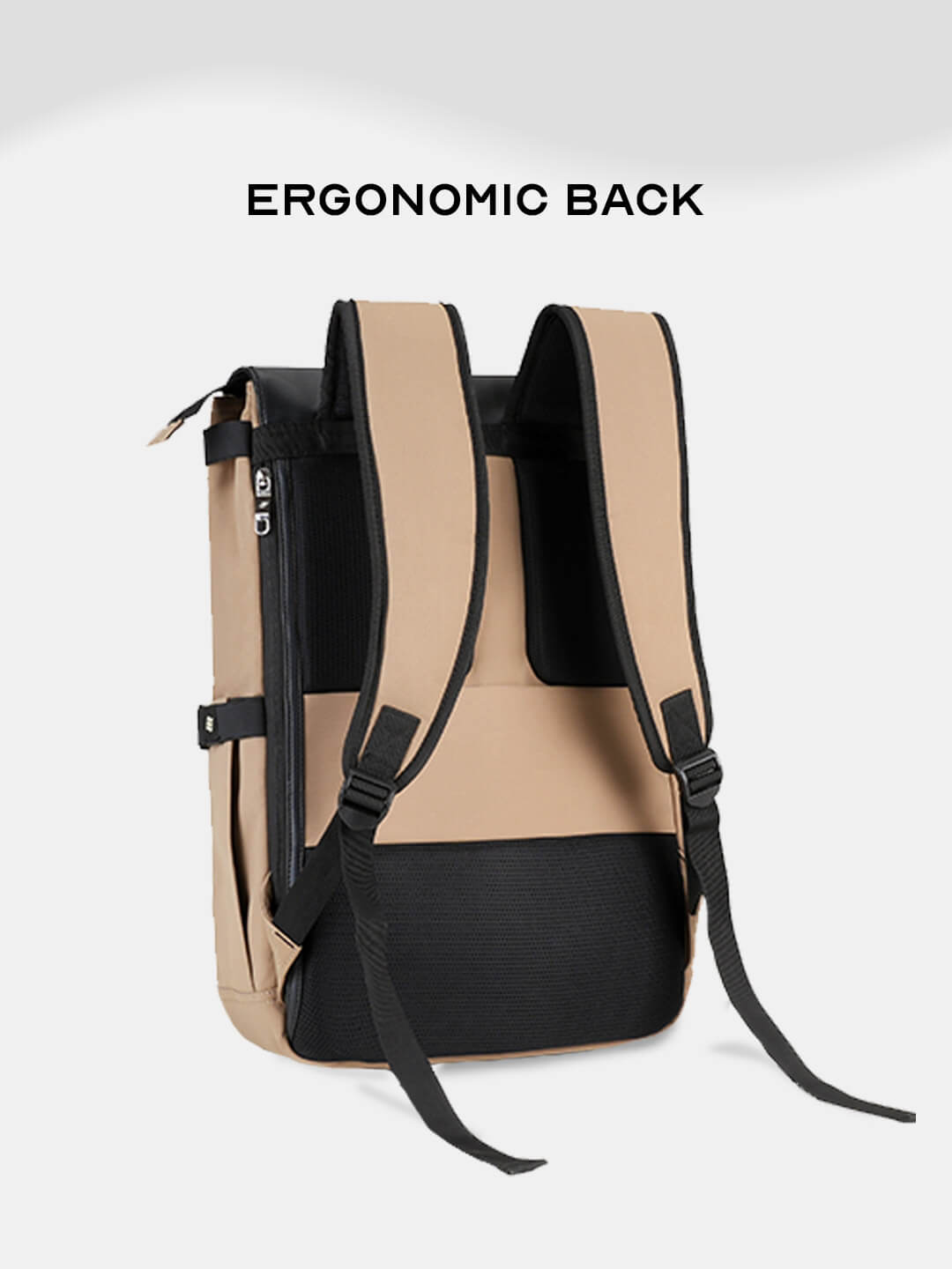 Kairo Laptop Backpack Beige