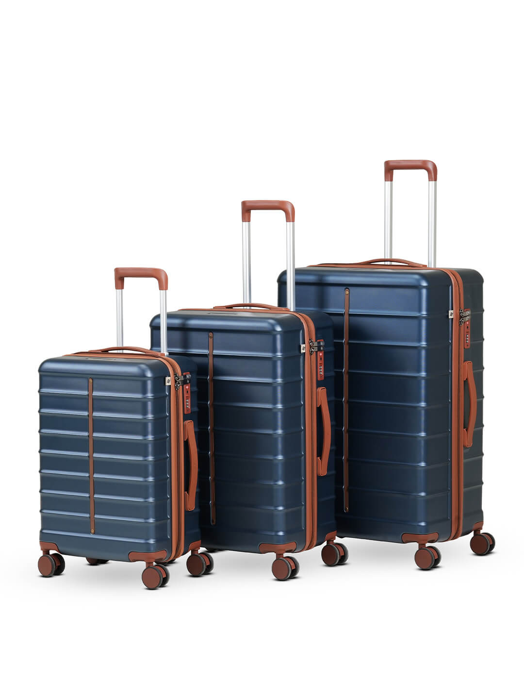 Odyssey Combo | Ocean | Set of 3 Hard Luggage