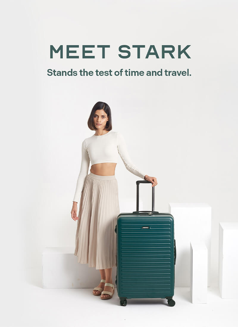 Stark | Green | Medium Hard Luggage