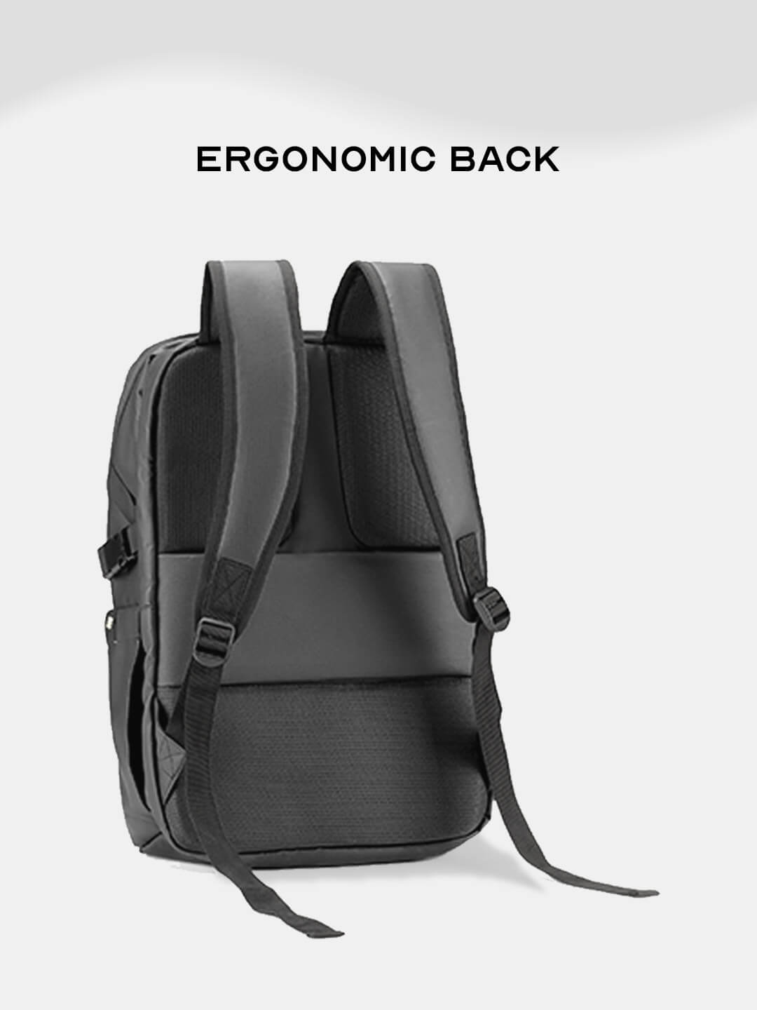 Merge Backpack with Detachable Fanny Pack Black
