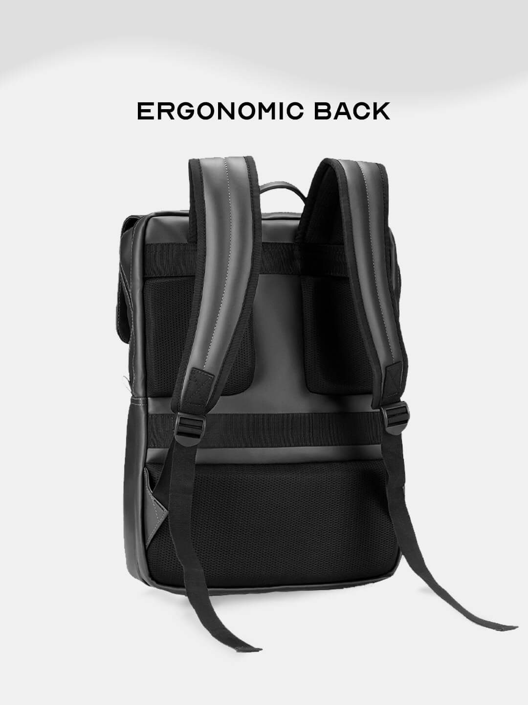 Vintage Travel Backpack Black
