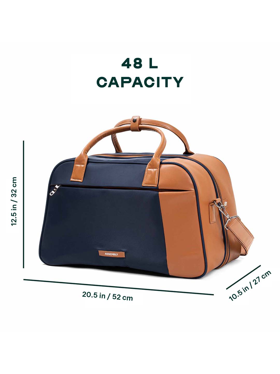 Verve | Blue | Premium Duffle Bag