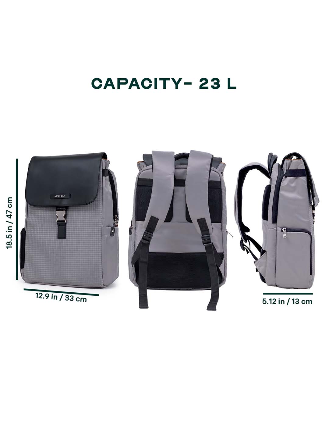 best business laptop backpack india Arto Laptop Backpack | Grey | Work, Commute & Business Travel Bag | Buy Backpacks Online in India