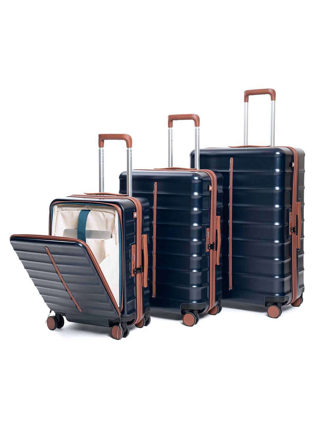 OdysseyPro Combo Set of 3 | Ocean | CabinPro+Medium+Large Hard Luggage