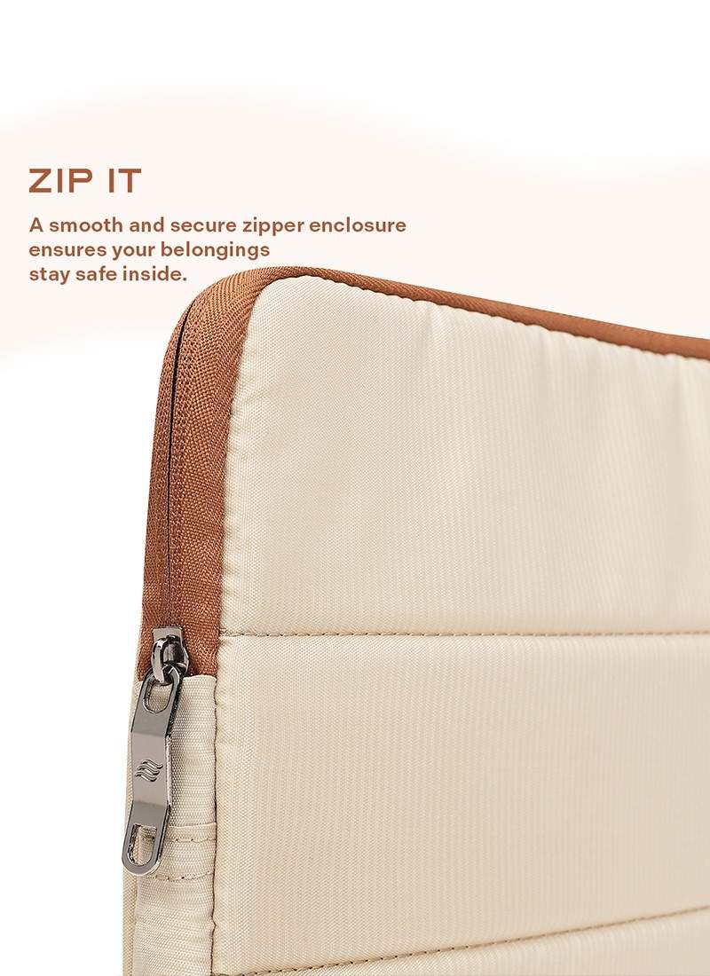 Odyssey Sleeve | Beige | Padded Laptop Sleeve