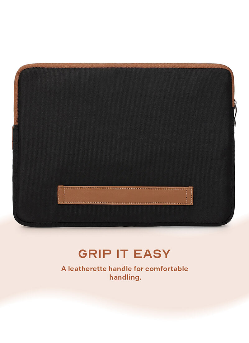 Odyssey Sleeve | Black | Padded Laptop Sleeve