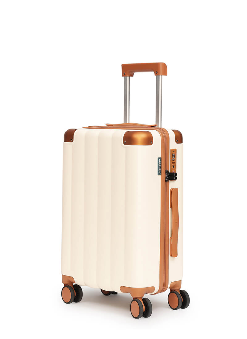 Iris | Beige | Cabin Hard Luggage